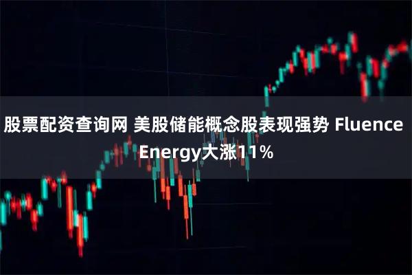 股票配资查询网 美股储能概念股表现强势 Fluence Energy大涨11%